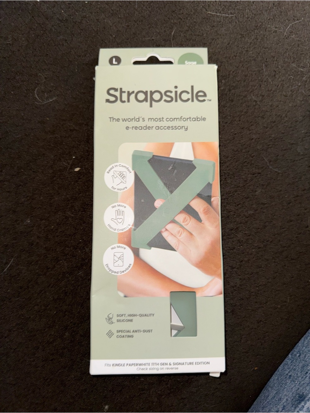 E-Reader Strap - Sage Green